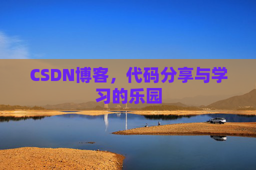 CSDN博客，代码分享与学习的乐园
